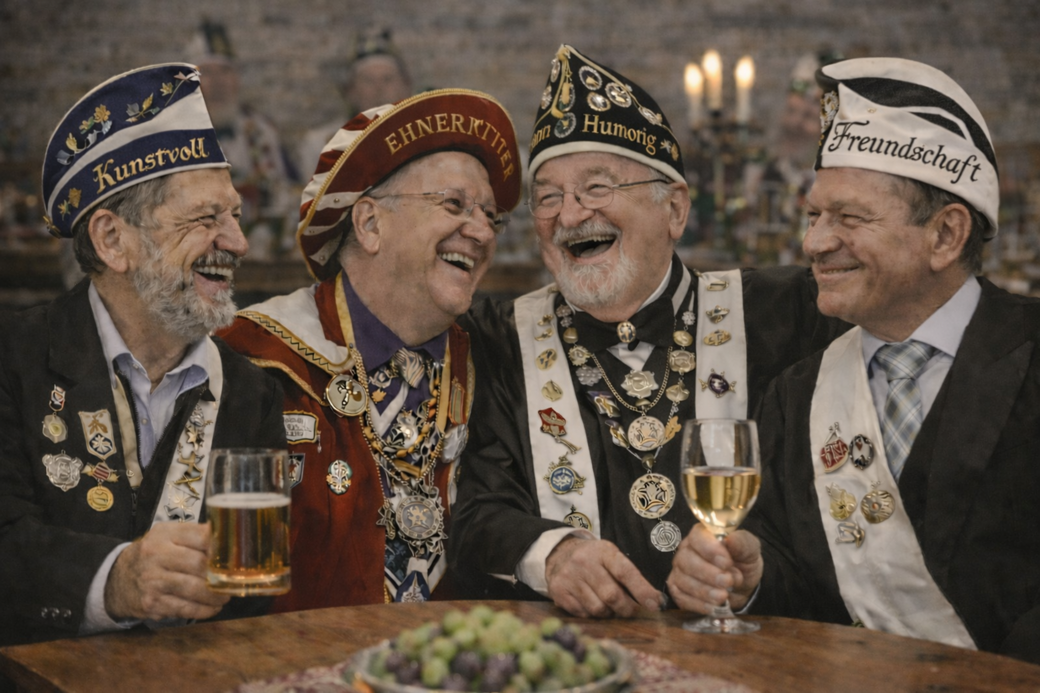 Lachende Schlaraffen in Offenburg